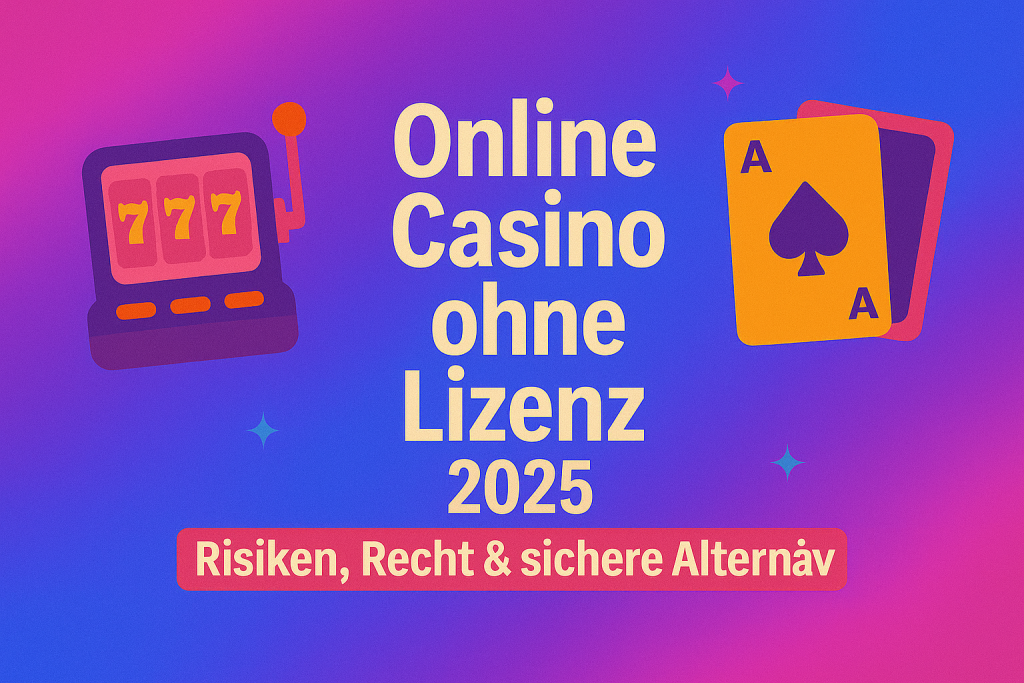 Online Casino ohne Lizenz 2025 Risiken, Recht & sichere Alternativen